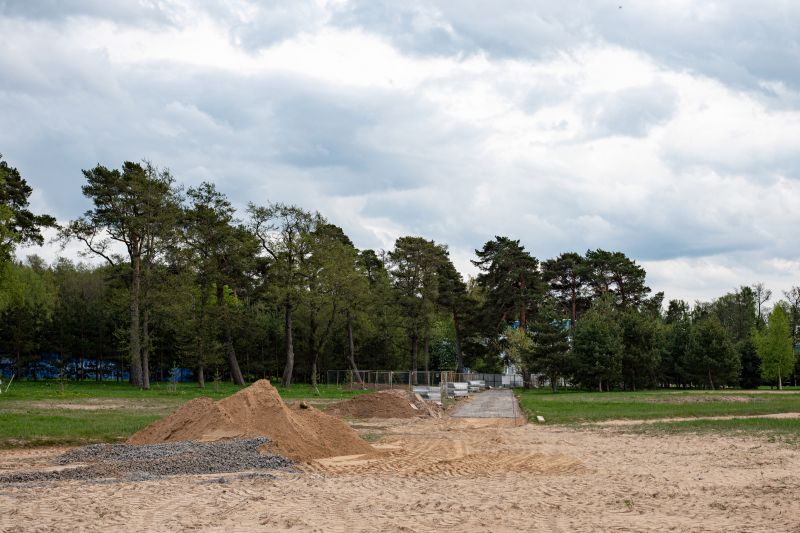 Completed Site Grading