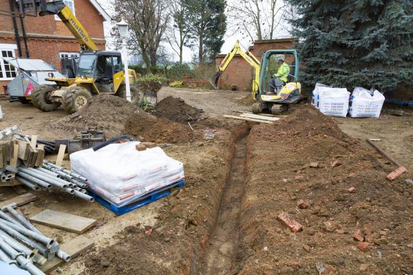 Drainage Ditch Digging Service