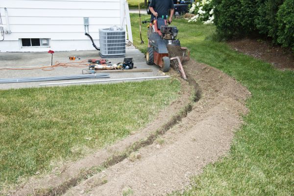 Cost of Electrical Trenching Service in Huntington Station