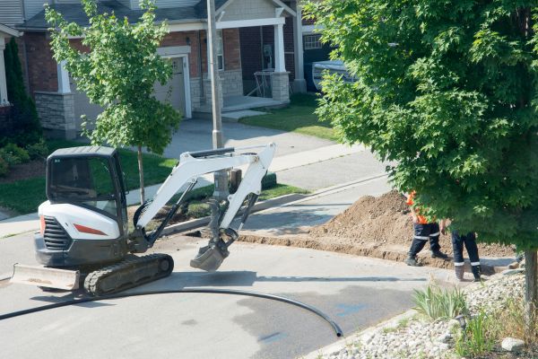Cost of Electrical Line Trenching in Huntington Station