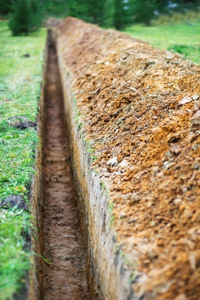 Cost of Power Line Trenching in Huntington Station
